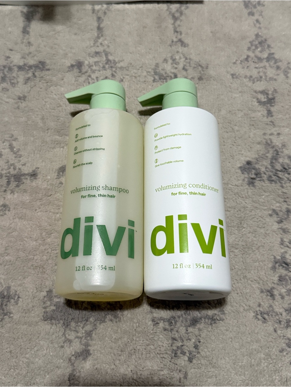 New Divi Volumizing Shampoo/Conditioner set